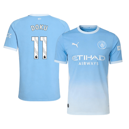 Manchester City Kotipelipaita 2026/27 – DOKU #11 (Pelaajaversio)