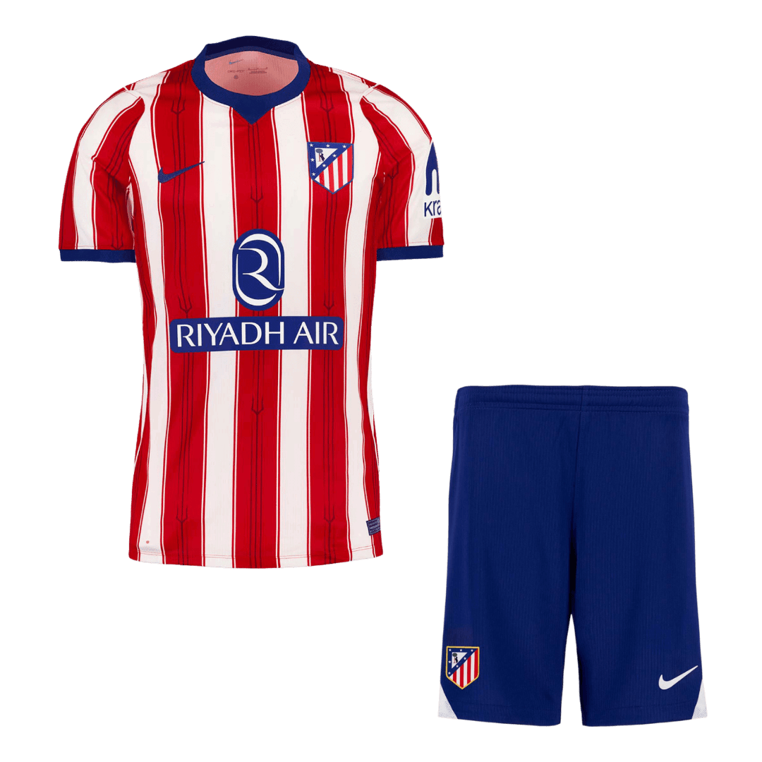 Atlético Madrid kotijalkapallosetti 2026/27 – pelipaita ja shortsit edestä