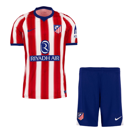 Atlético Madrid kotijalkapallosetti 2026/27 – pelipaita ja shortsit edestä