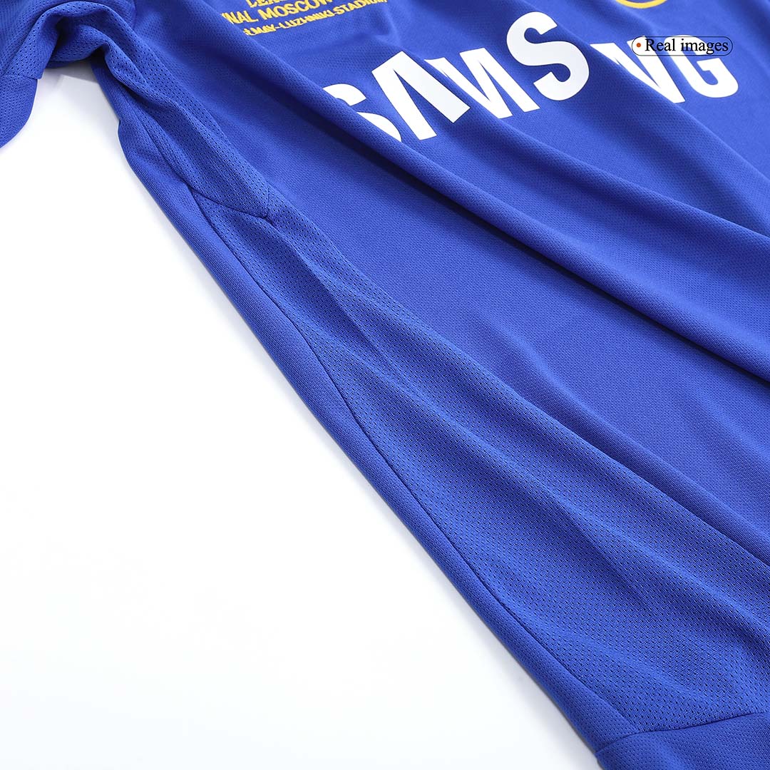 Chelsea 2008 UCL UCL Final Koti Retro-pelipaita Miesten