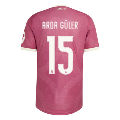 Real Madrid Kolmas pelipaita 2026/27 – ARDA GÜLER #15 (Pelaajaversio)