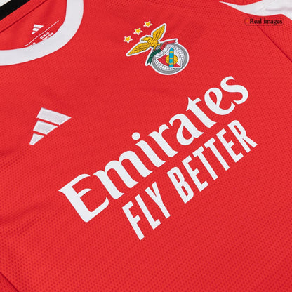 Benfica 2025/26 Koti Pelipaitasetti Lasten