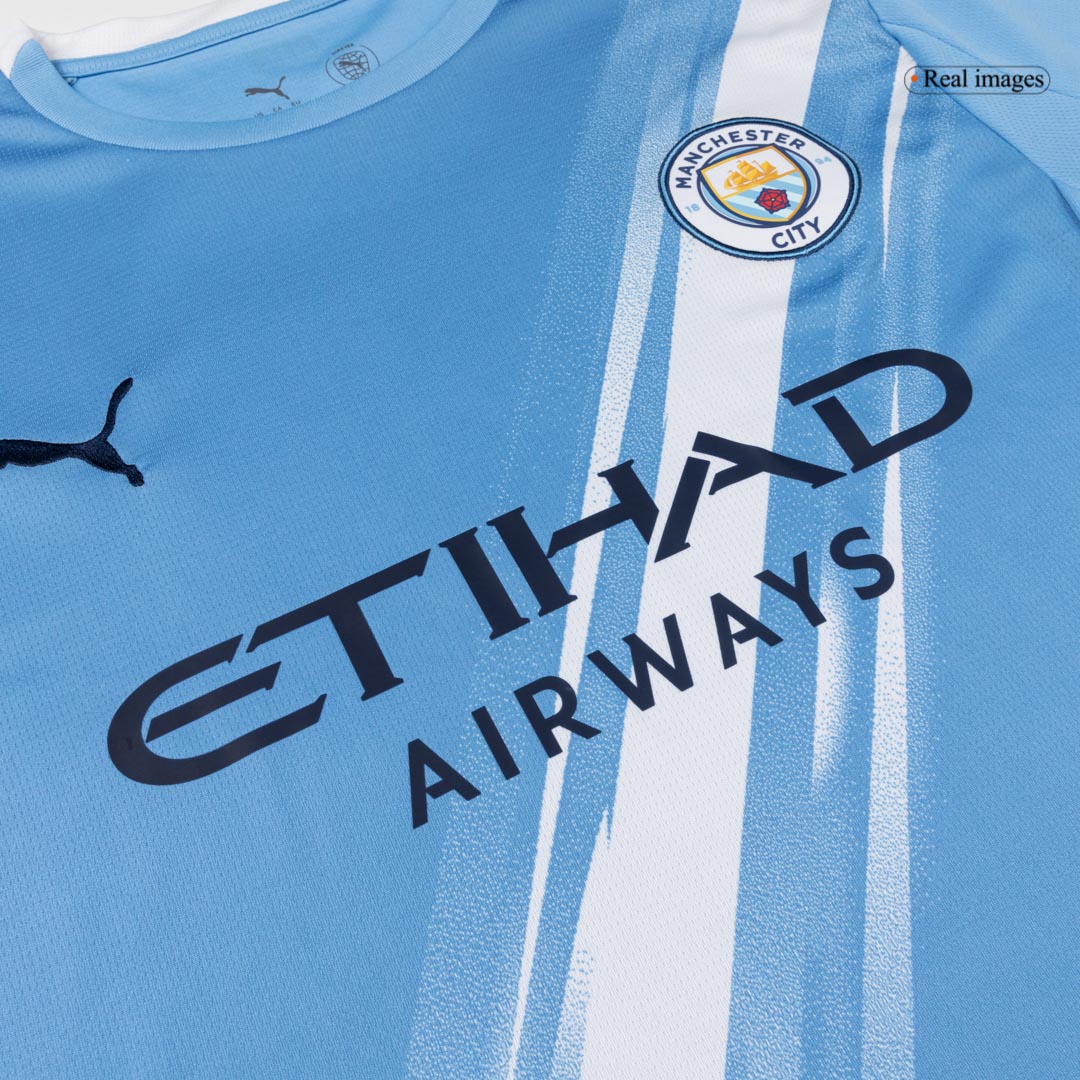 Manchester City 2025/26 Koti Pelipaita Miesten DE BRUYNE #17 [PREMIUM]