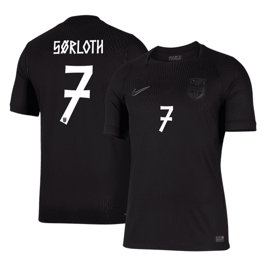 Norway World Cup 2026 Vieras Pelipaita (Player Version) Miesten SØRLOTH #7