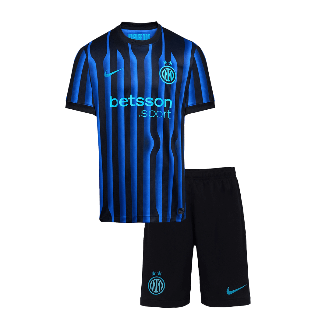 Inter Milan 2025/26 Koti Pelipaitasetti Lasten