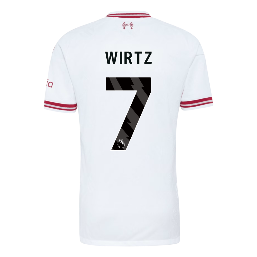 Liverpool Vieraspelipaita 2026/27 – WIRTZ #7 (Pelaajaversio)