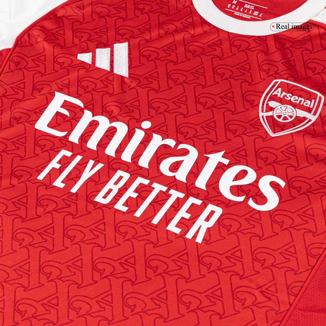 Arsenal 2025/26 Koti Pelipaita Miesten SALIBA #2 [PREMIUM]