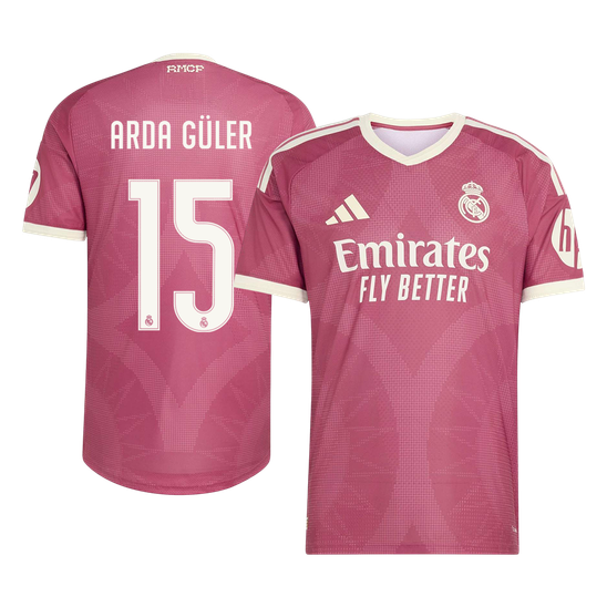 Real Madrid Kolmas pelipaita 2026/27 – ARDA GÜLER #15 (Pelaajaversio)