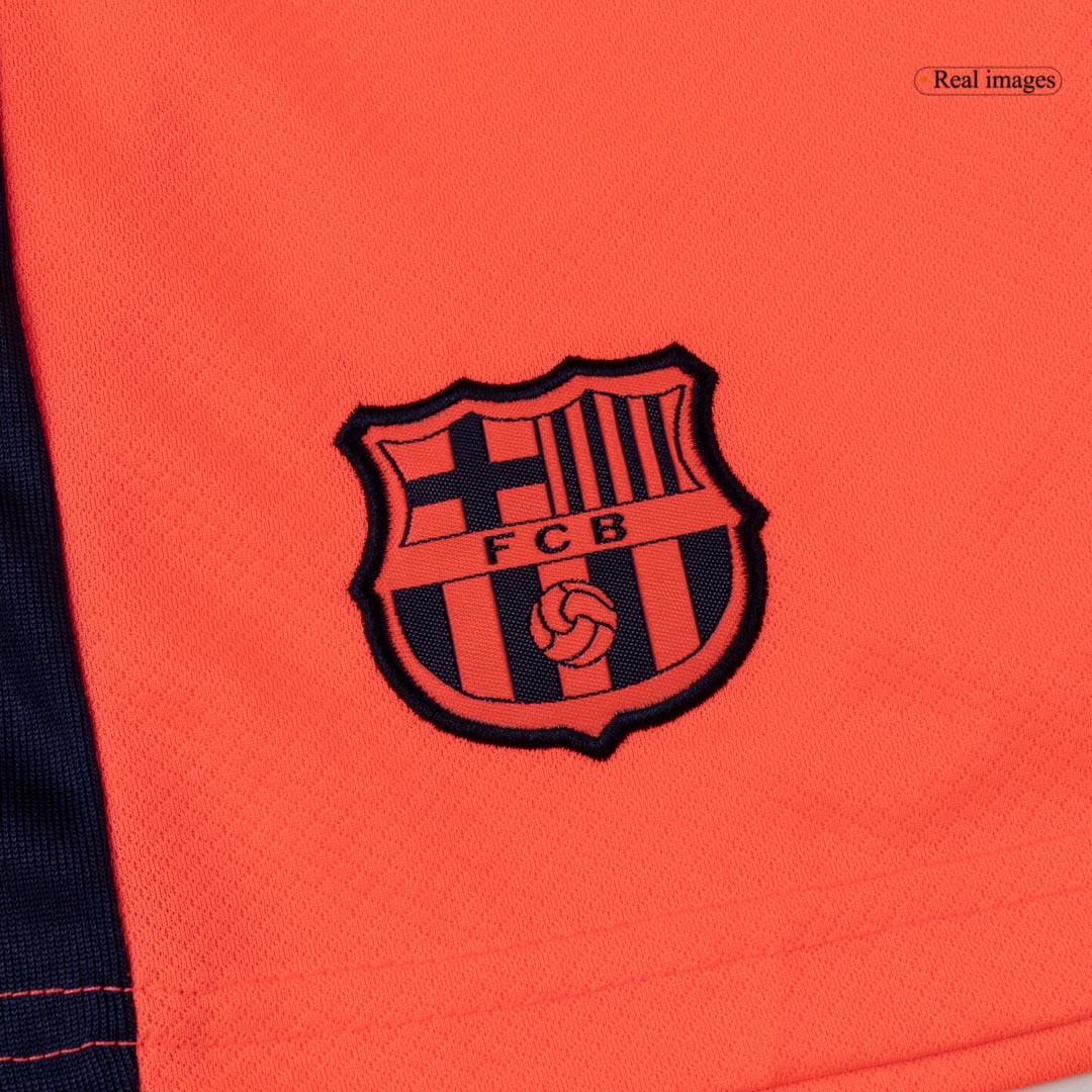 Barcelona 2025/26 Kolmas Lasten täydellinen peliasu
