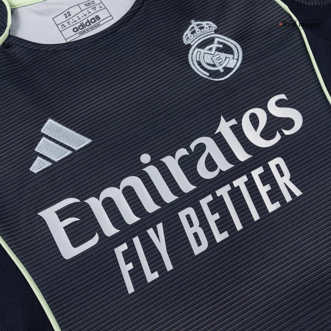 Real Madrid 2025/26 Vieras Pelipaitasetti Lasten [PREMIUM]
