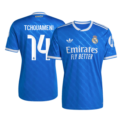 Real Madrid 2025/26 Kolmas Pelipaita Miesten TCHOUAMENI #14