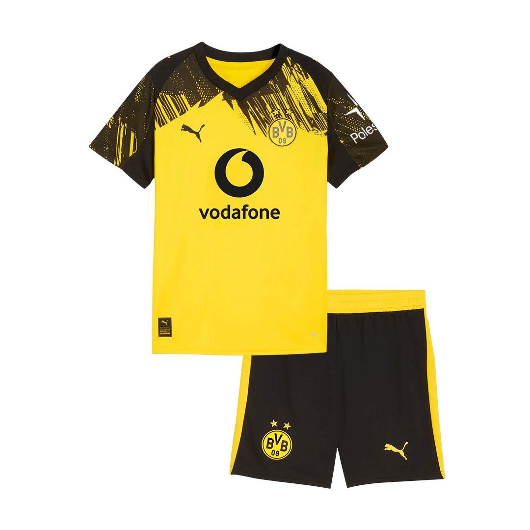 Borussia Dortmund 2025/26 Koti Pelipaitasetti Lasten