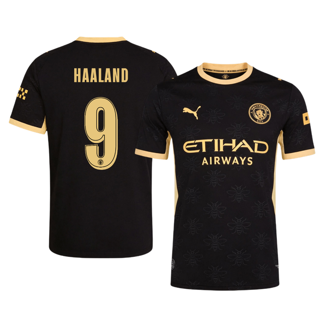 Manchester City Vieraspelipaita 2026/27 UCL – HAALAND #9 (Pelaajaversio)