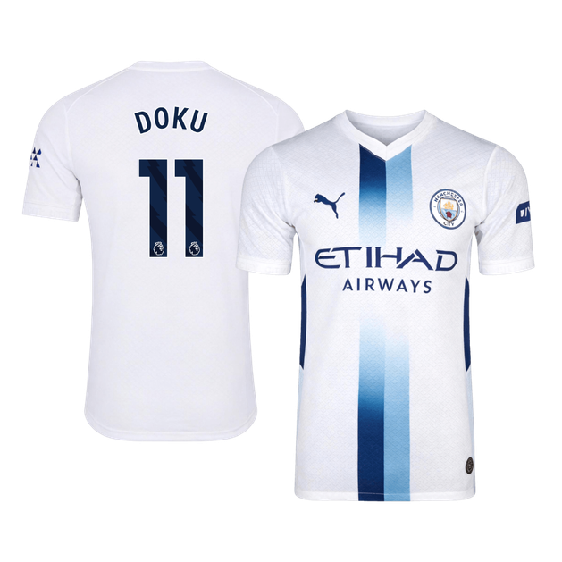 Manchester City Kolmas pelipaita 2026/27 – DOKU #11 (Pelaajaversio)