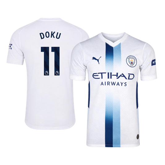 Manchester City Kolmas pelipaita 2026/27 – DOKU #11 (Pelaajaversio)