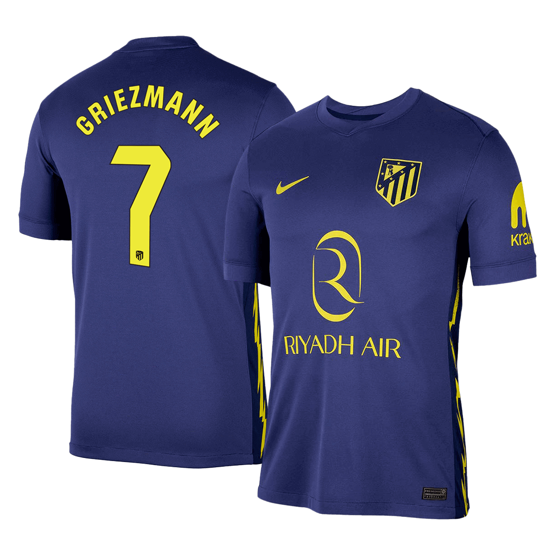 Atletico Madrid 2025/26 Vieras Pelipaita Miesten GRIEZMANN #7