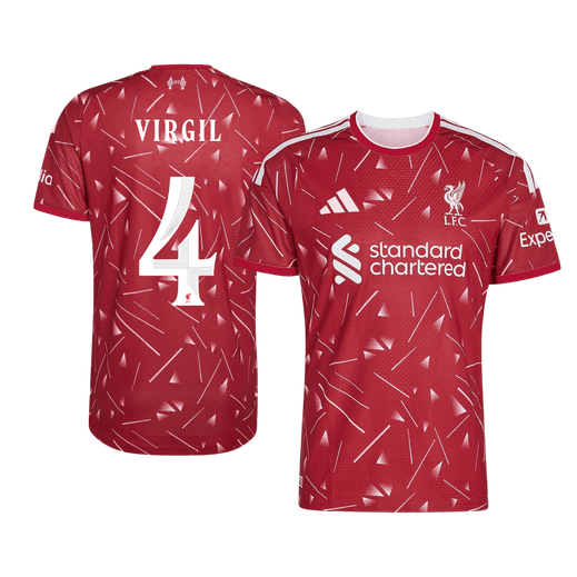 Liverpool Kotipelipaita 2026/27 UCL – VIRGIL #4 (Pelaajaversio)