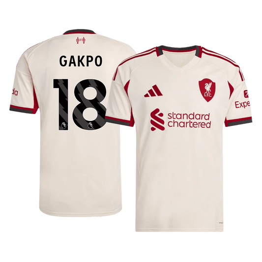 Liverpool 2025/26 Vieras Pelipaita Miesten GAKPO #18
