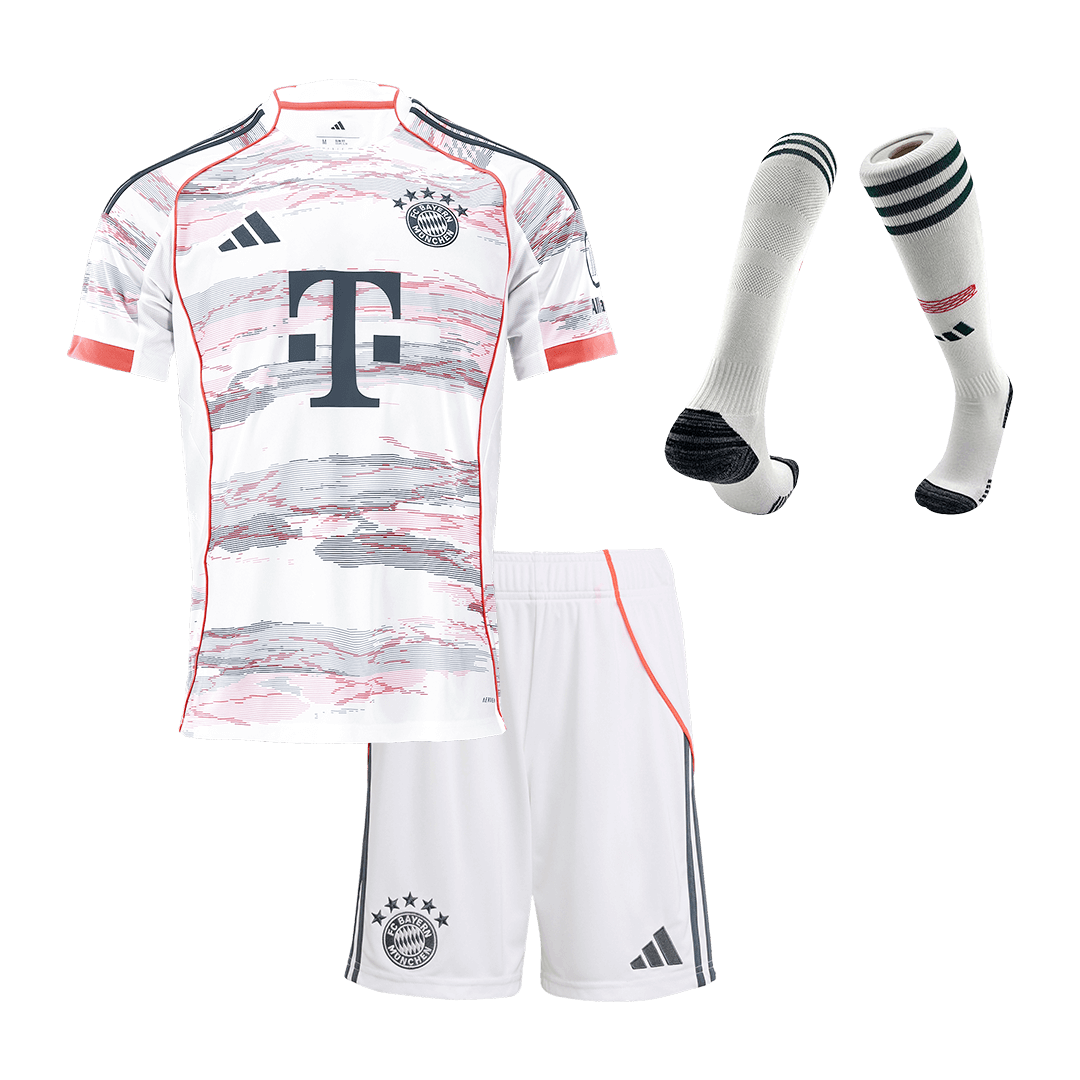 Bayern Munich 2025/26 Vieras Lasten täydellinen peliasu