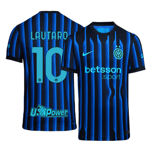 Inter Milan 2025/26 Koti Pelipaita (Player Version) Miesten LAUTARO #10