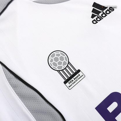 Real Madrid 2006/07 Koti Retro-pelipaita Miesten