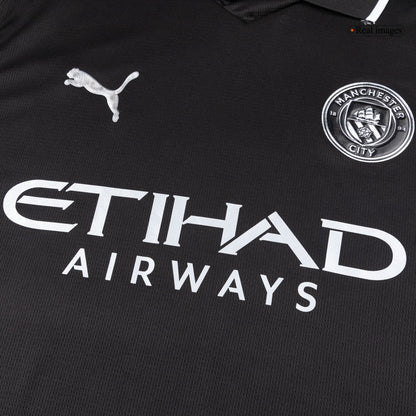 Manchester City 2025/26 Vieras Pitkähihainen pelipaita Miesten