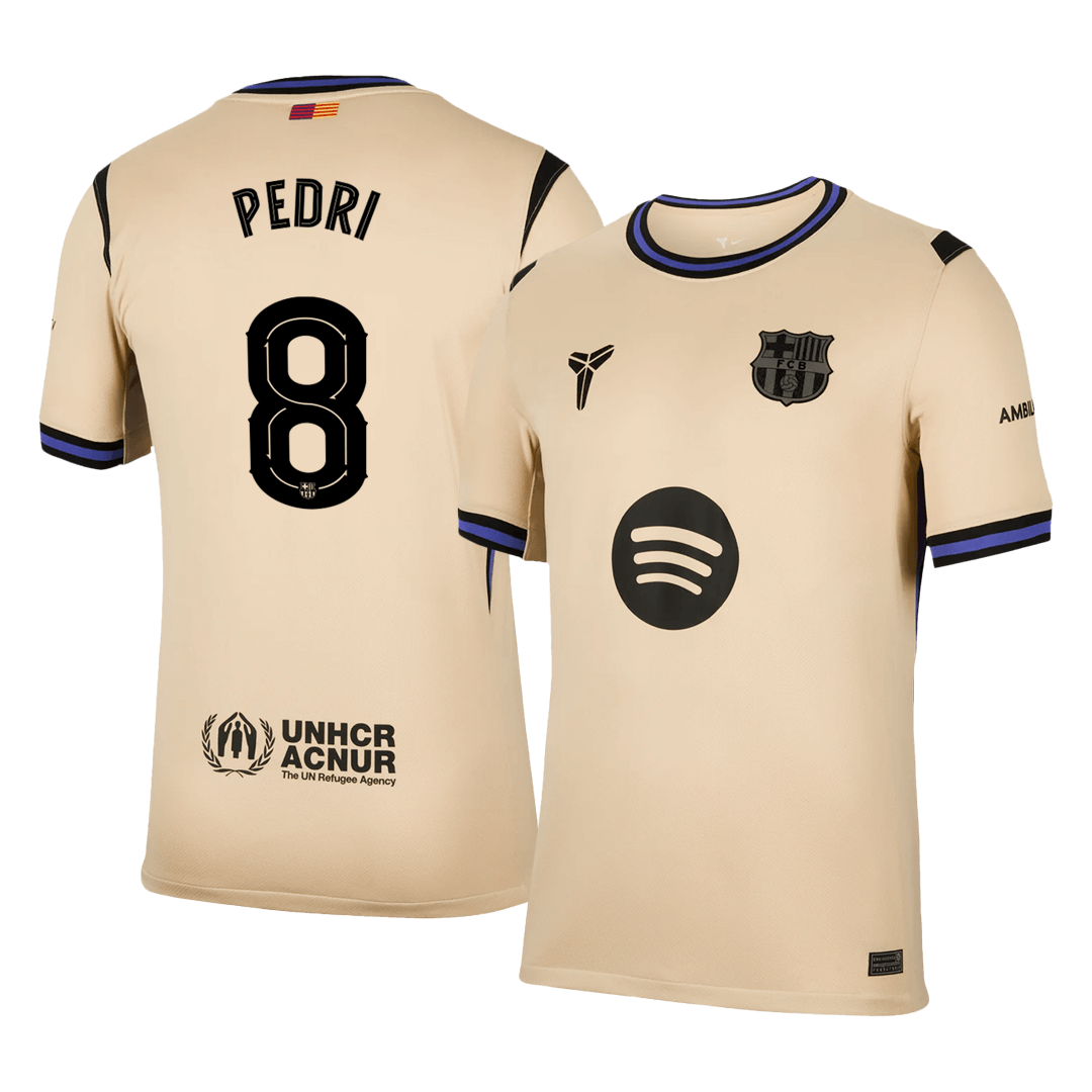 Barcelona 2025/26 UCL Vieras Pelipaita Miesten PEDRI #8