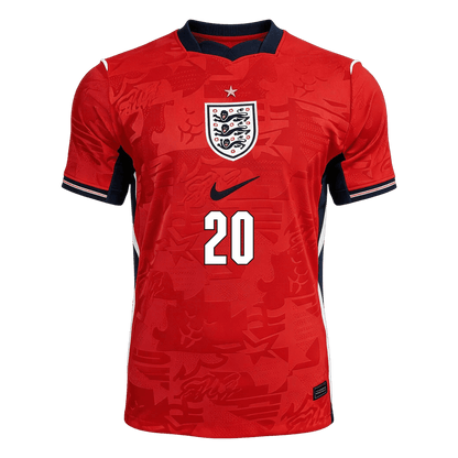 England World Cup 2026 Vieras Pelipaita (Player Version) Miesten PALMER #20