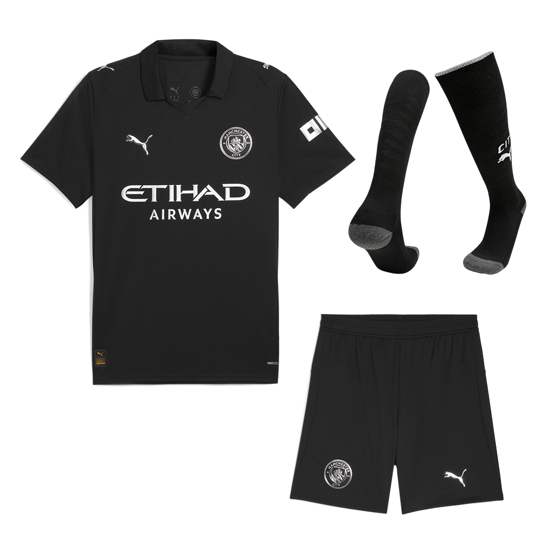 Manchester City 2025/26 Vieras Täydellinen peliasu Miesten
