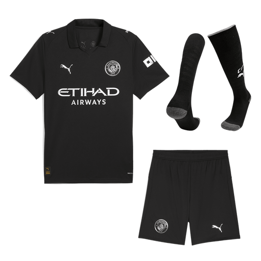 Manchester City 2025/26 Vieras Täydellinen peliasu Miesten