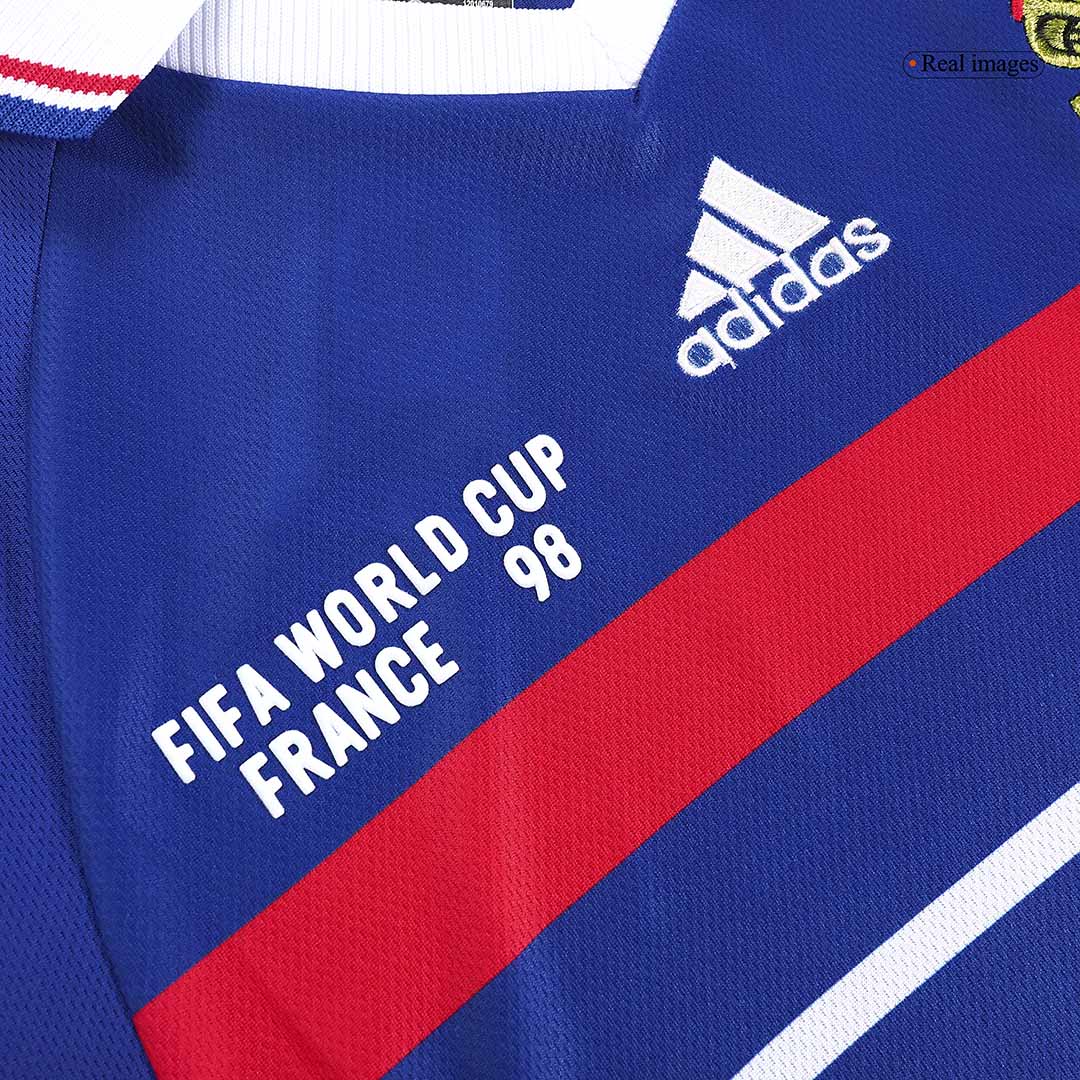 France World Cup 1998 Koti Retro-pelipaita Miesten HENRY #12