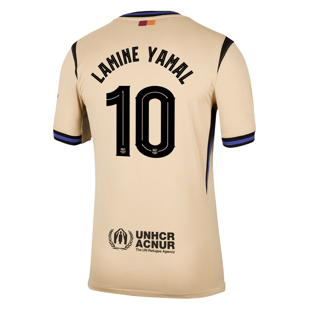 Barcelona 2025/26 UCL Vieras Pelipaita Miesten LAMINE YAMAL #10