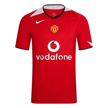 Manchester United 2004/06 Koti Retro-pelipaita Miesten