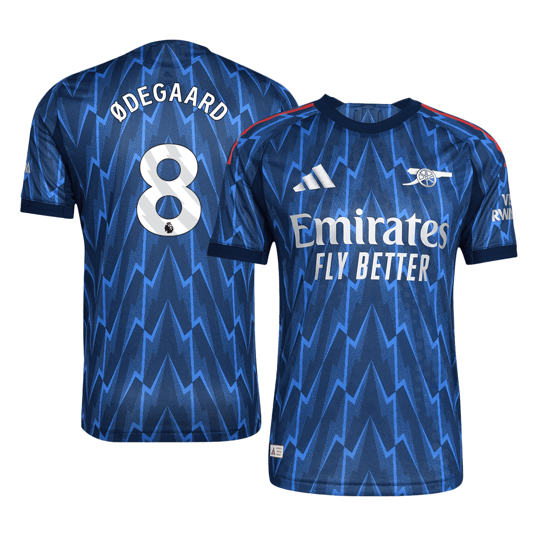 Arsenal 2025/26 Vieras Pelipaita (Player Version) Miesten ØDEGAARD #8