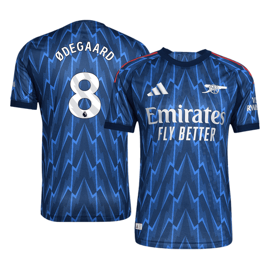 Arsenal 2025/26 Vieras Pelipaita (Player Version) Miesten ØDEGAARD #8