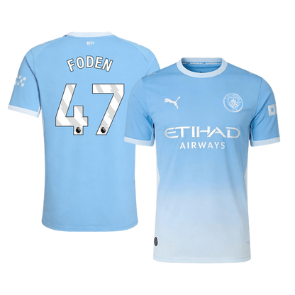 Manchester City Kotipelipaita 2026/27 – FODEN #47 (Pelaajaversio)