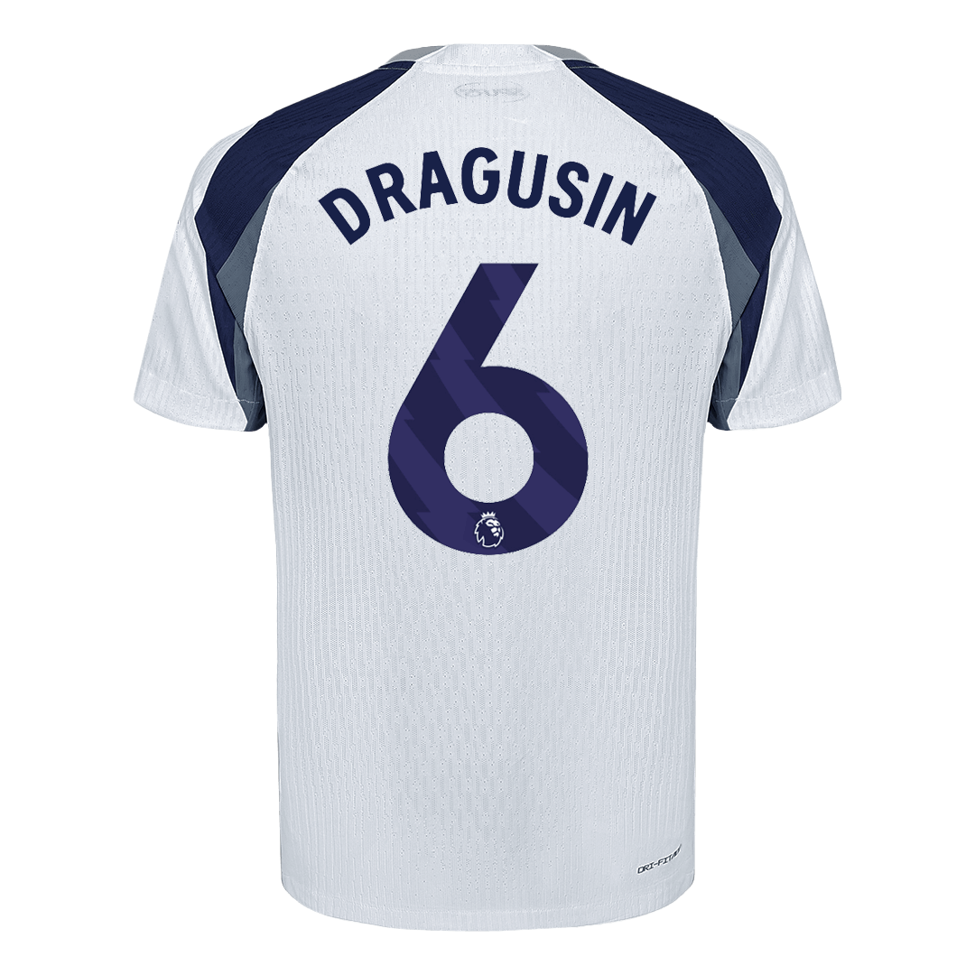 Tottenham Hotspur 2025/26 Koti Pelipaita (Player Version) Miesten DRAGUSIN #6