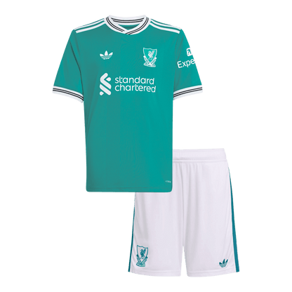 Liverpool 2025/26 Kolmas Pelipaitasetti Lasten