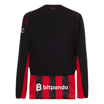 AC Milan 2025/26 Koti Pitkähihainen pelipaita Miesten
