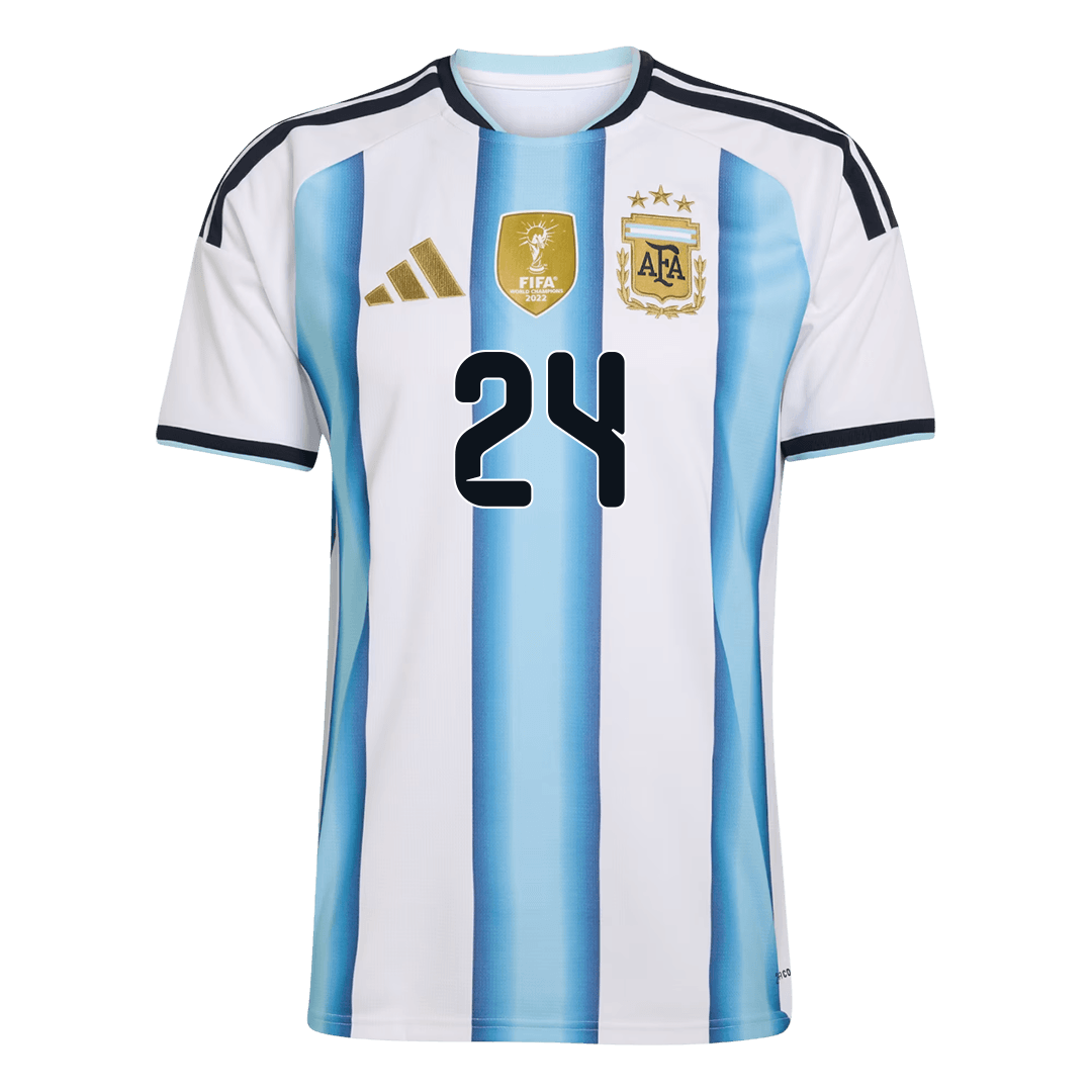 Argentina World Cup 2026 Koti Pelipaita Miesten E. FERNÁNDEZ #24 [PREMIUM]