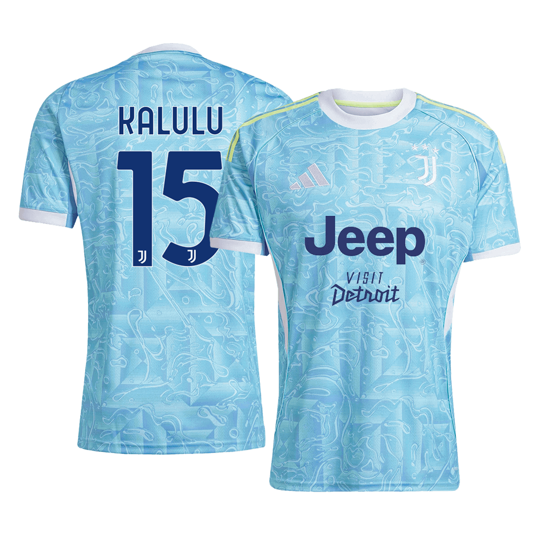 Juventus 2025/26 Vieras Pelipaita Miesten KALULU #15