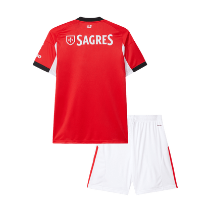Benfica 2025/26 Koti Pelipaitasetti Lasten