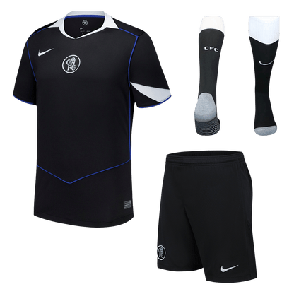 Chelsea 2025/26 Kolmas Täydellinen peliasu Miesten