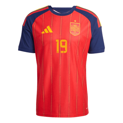 Spain World Cup 2026 Koti Pelipaita (Player Version) Miesten LAMINE YAMAL #19