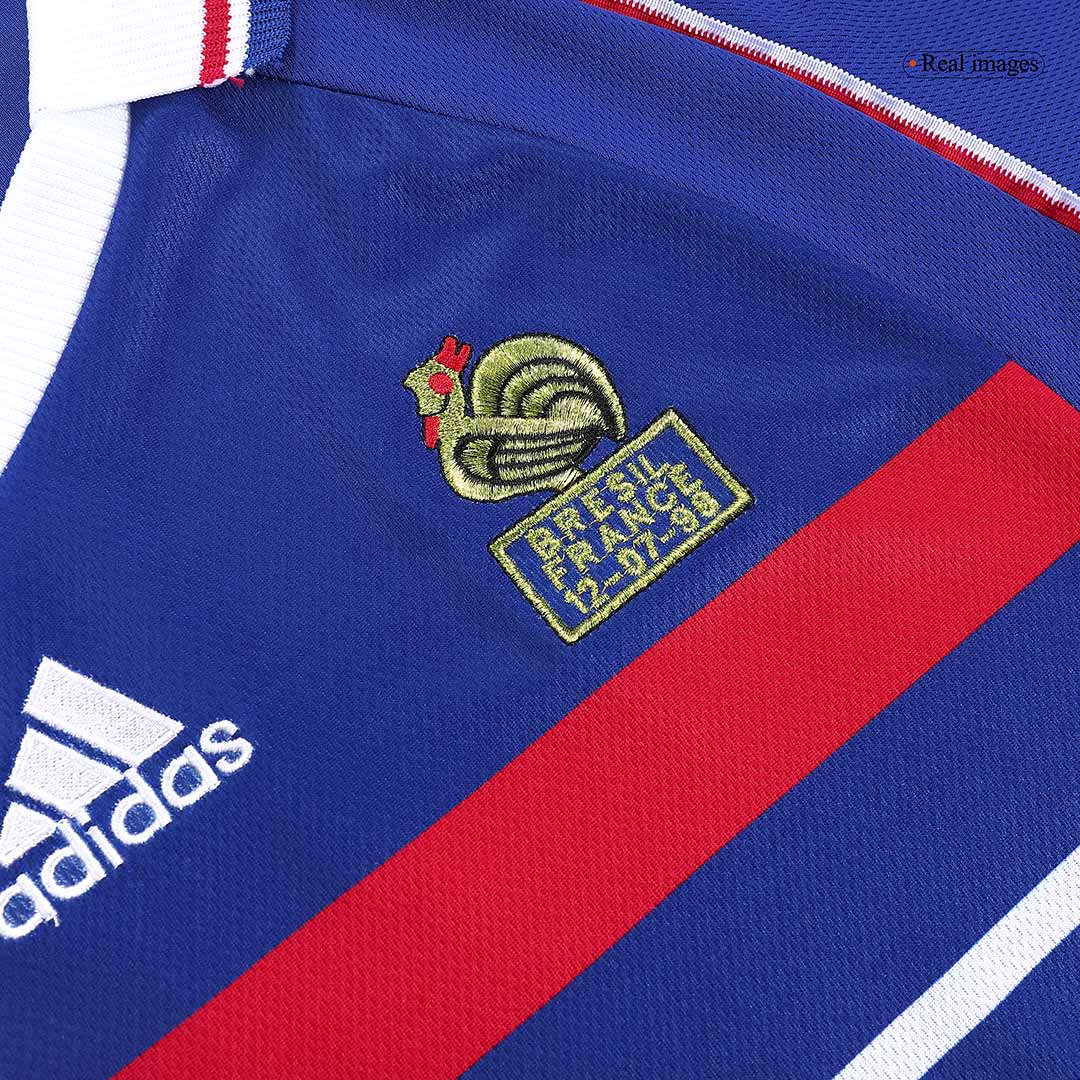 France World Cup 1998 Koti Retro-pelipaita Miesten HENRY #12