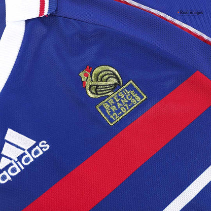 France World Cup 1998 Koti Retro-pelipaita Miesten HENRY #12