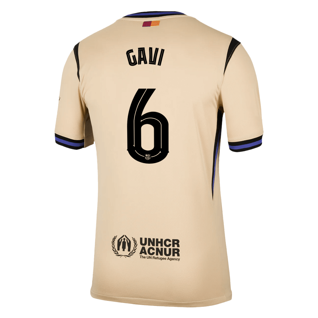 Barcelona 2025/26 UCL Vieras Pelipaita Miesten GAVI #6