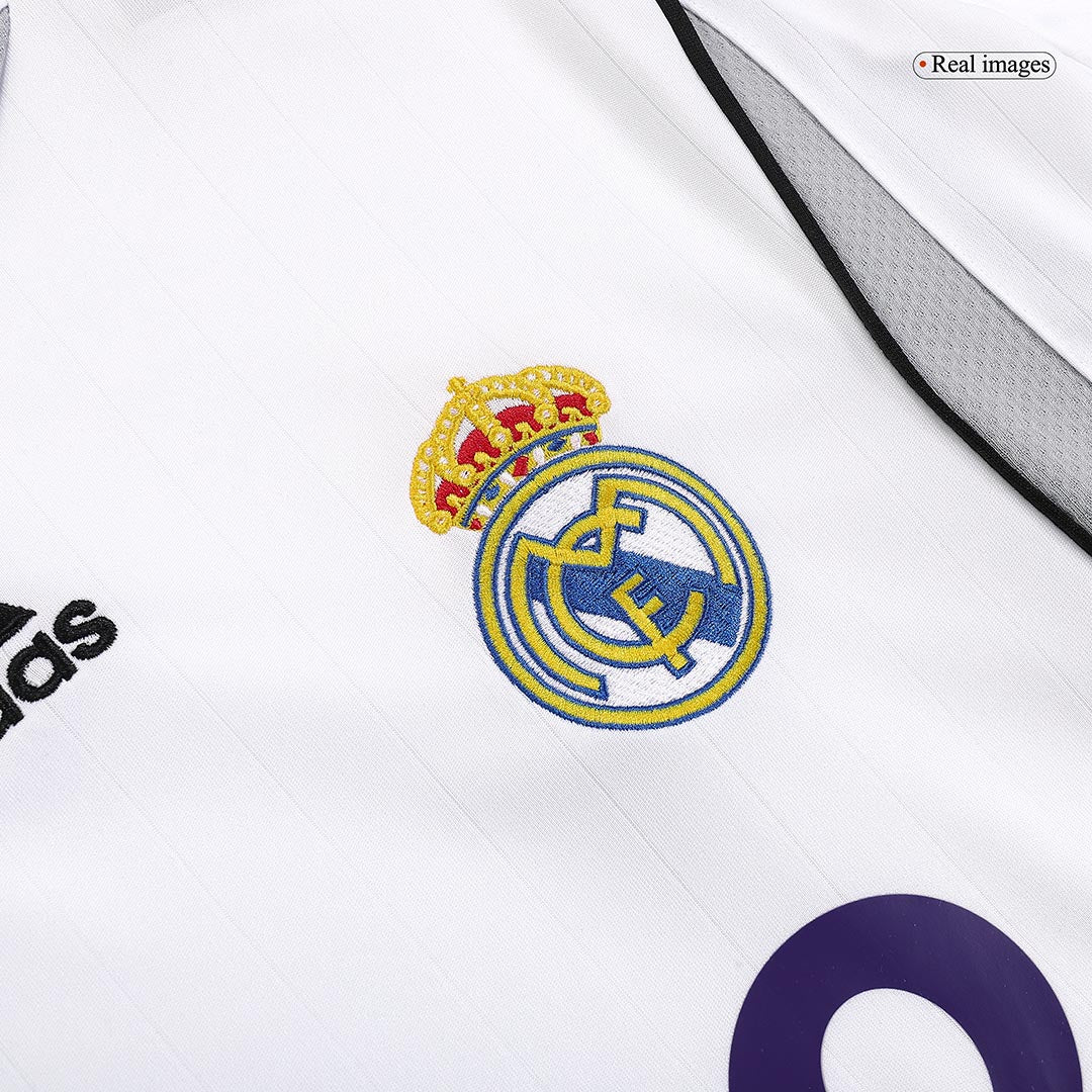 Real Madrid 2006/07 Koti Retro-pelipaita Miesten