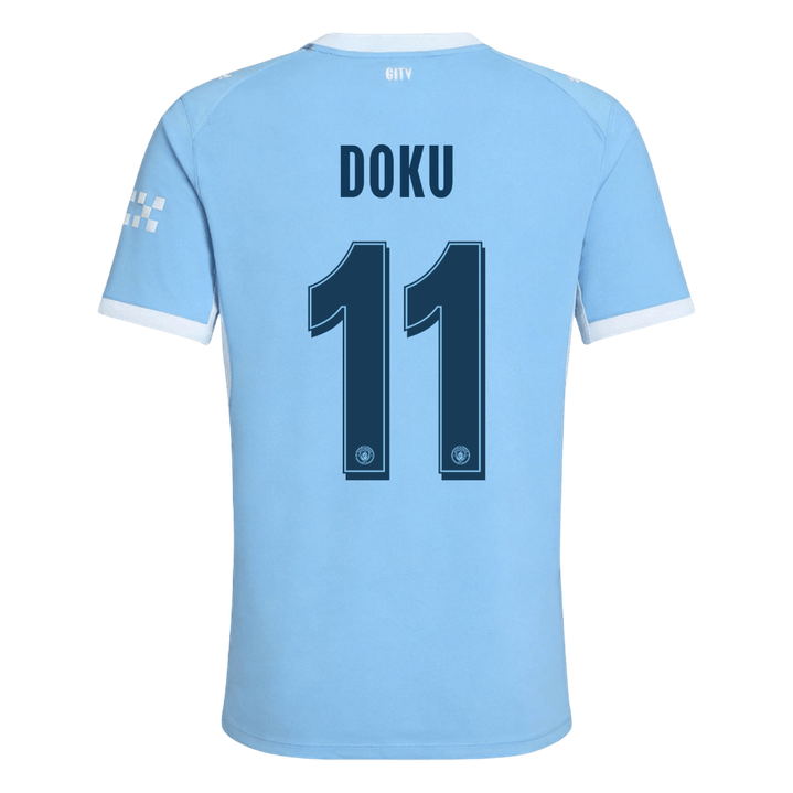 Manchester City Kotipelipaita 2026/27 UCL – DOKU #11 (Pelaajaversio)