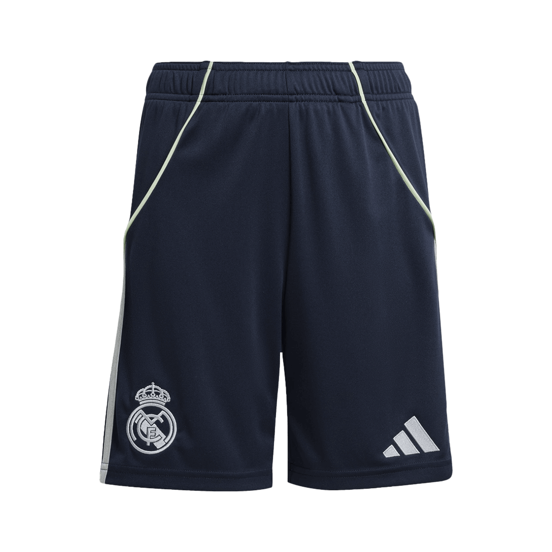 Real Madrid 2025/26 Vieras Pelipaitasetti Miesten [PREMIUM]